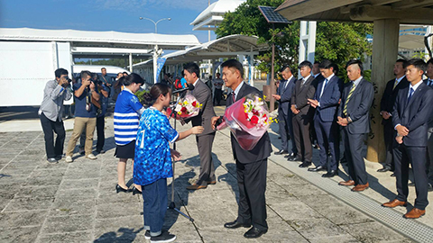 奄美キャンプスタート