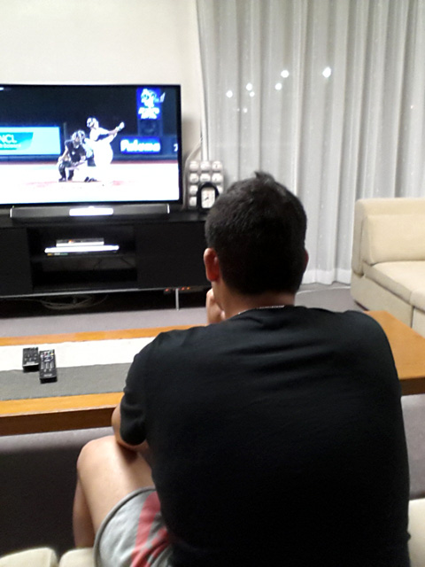 ごーが帰ってきたよ