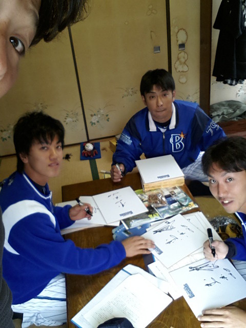 野球教室楽しかったよ！