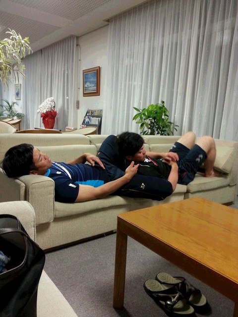 明日は勝ってくれ！