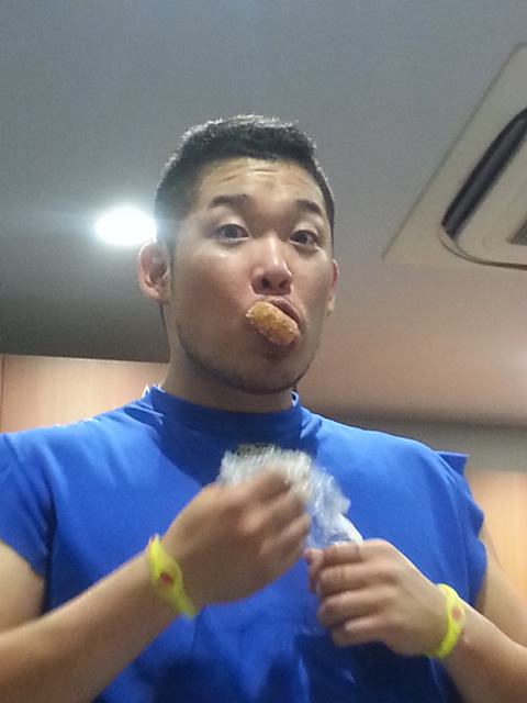 頑張って勝ってきて！