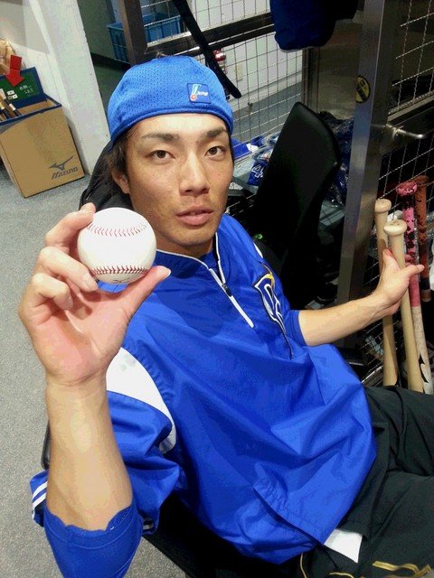 プロ初ホームラン