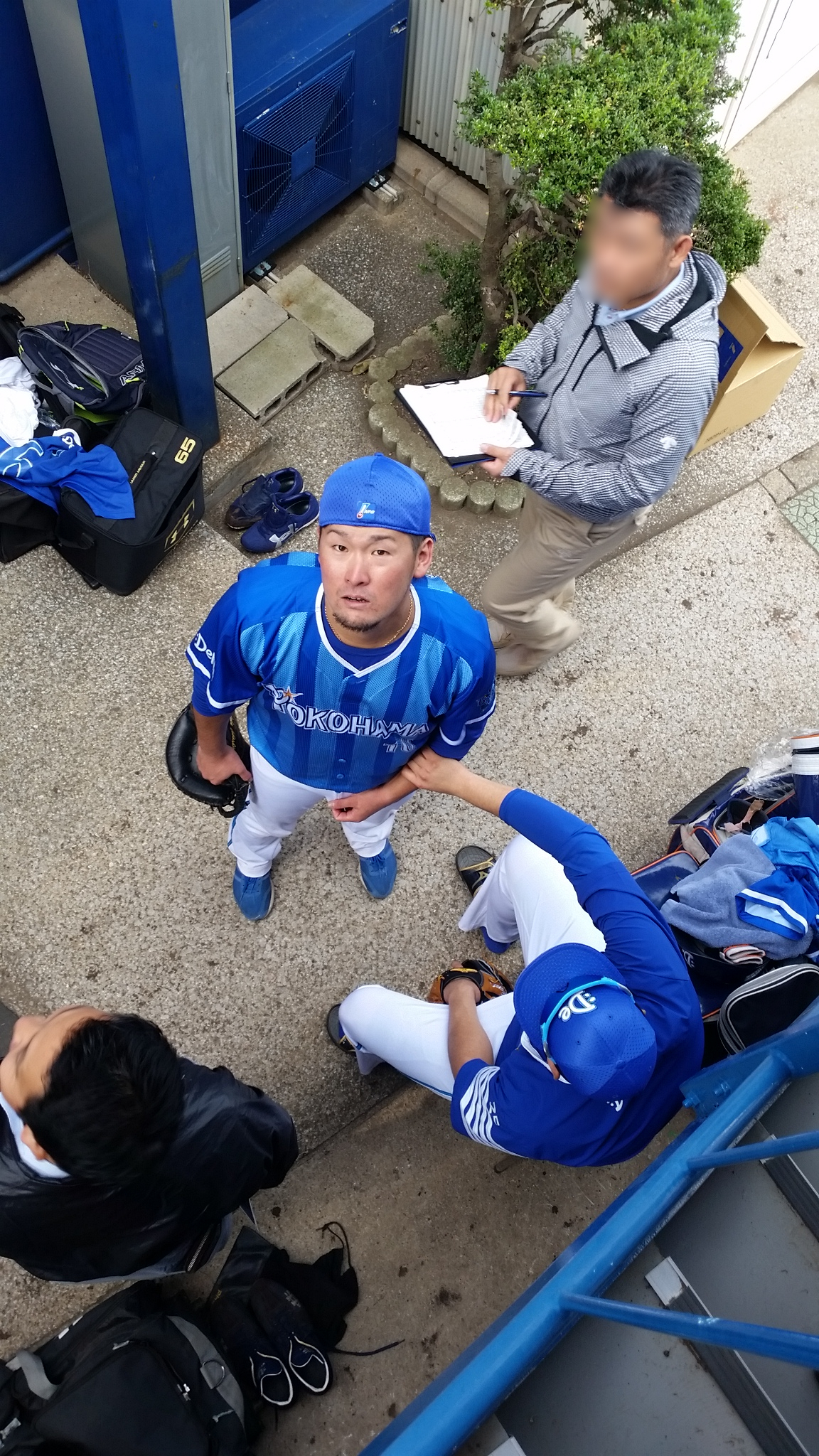 久しぶりに投げた