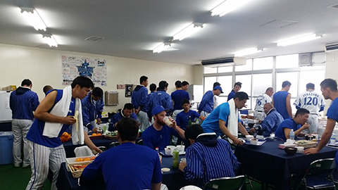 しっかり食べて頑張っていこう