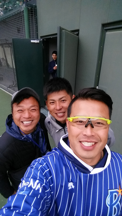 懐かしい顔発見