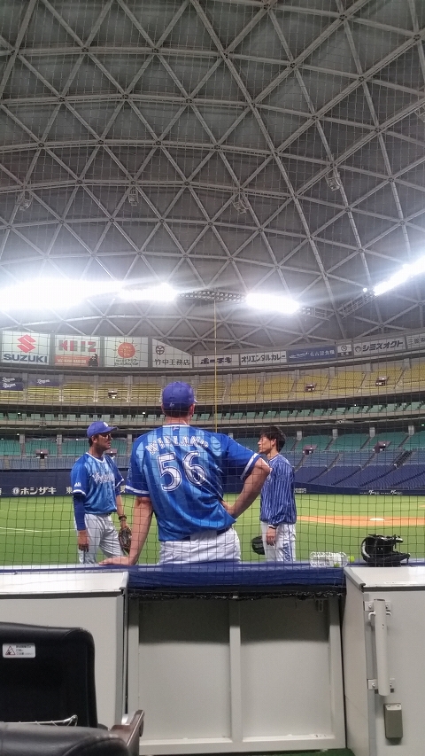 投手だけの練習