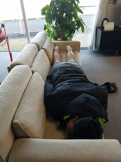 自主トレ頑張れよ