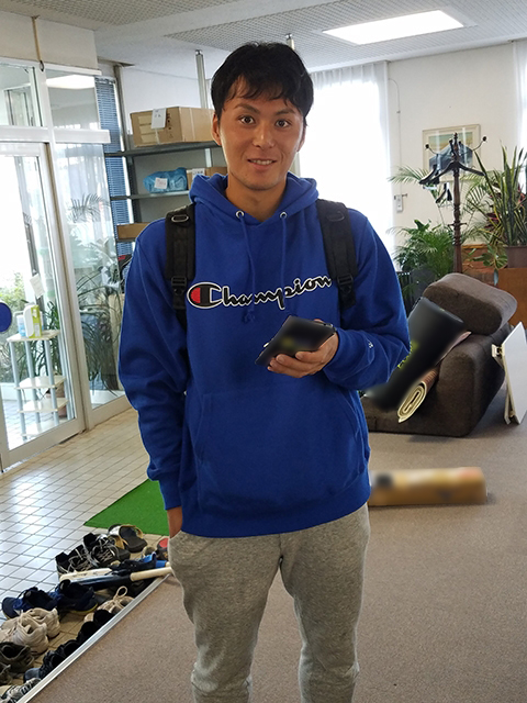 休みましょう。