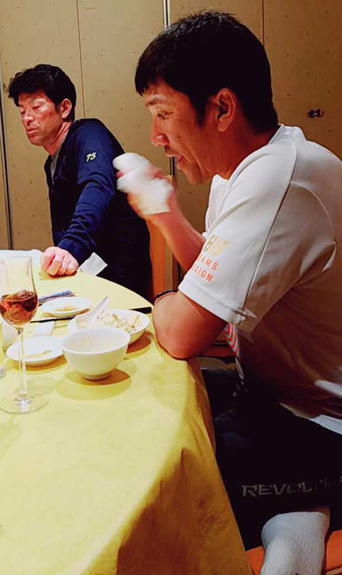 ホテルの中華でディナー