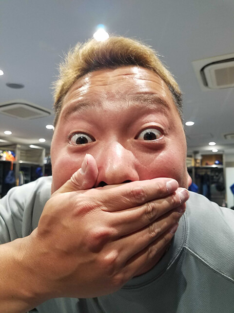 起こしてしまった(笑)