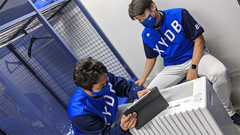 取材で使われる今日のアイテムは…