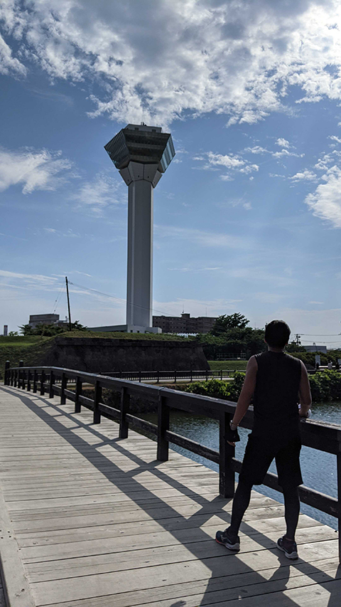 監督とまた散歩