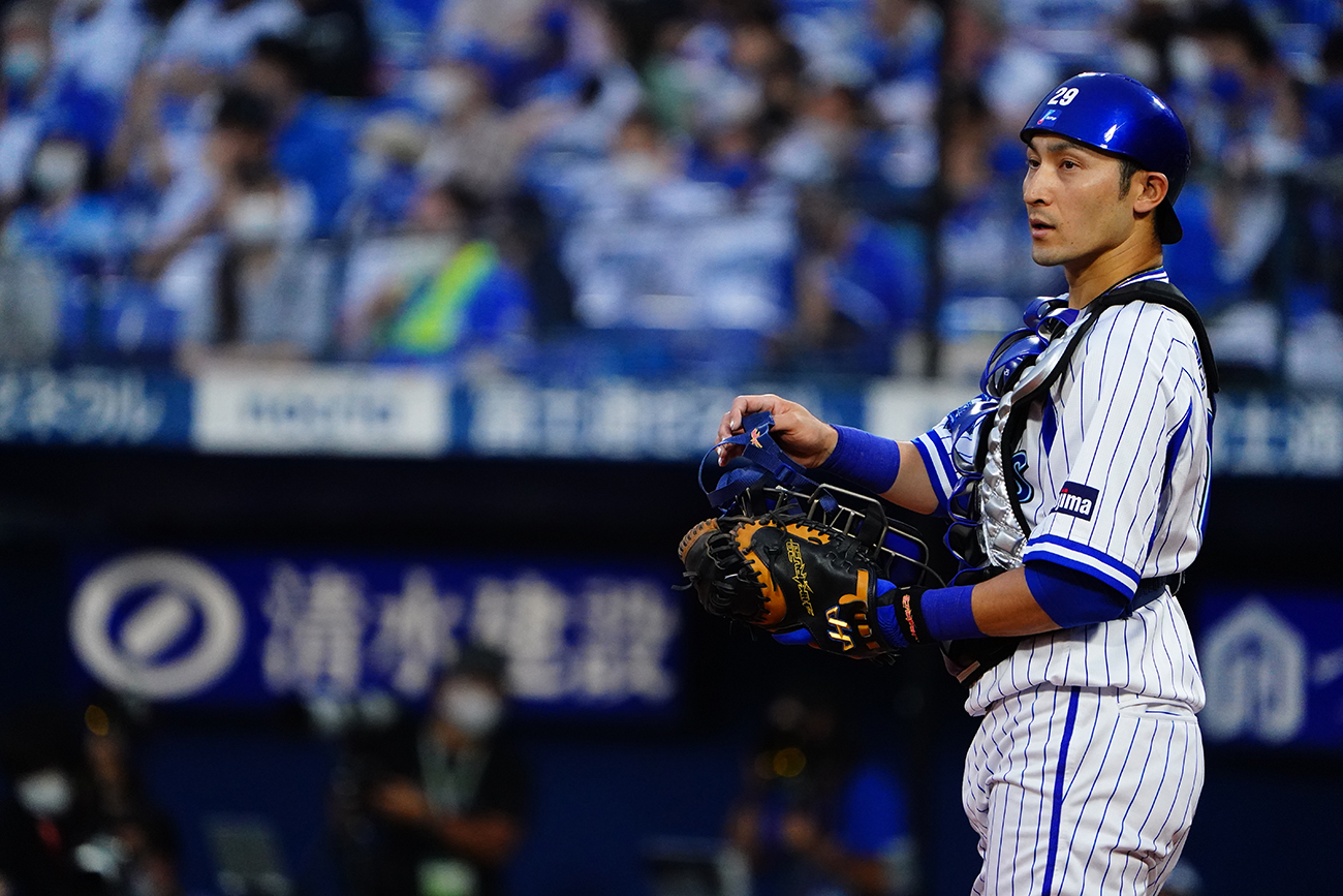 横浜DeNAベースターズ山下幸輝選手のバッティング手袋 横浜DeNA