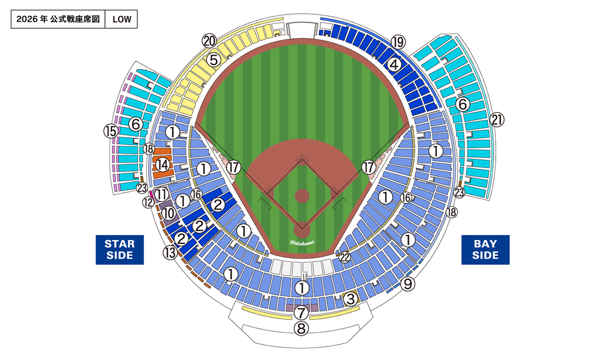 公式戦座席図 L
