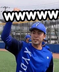 練習前の円陣で