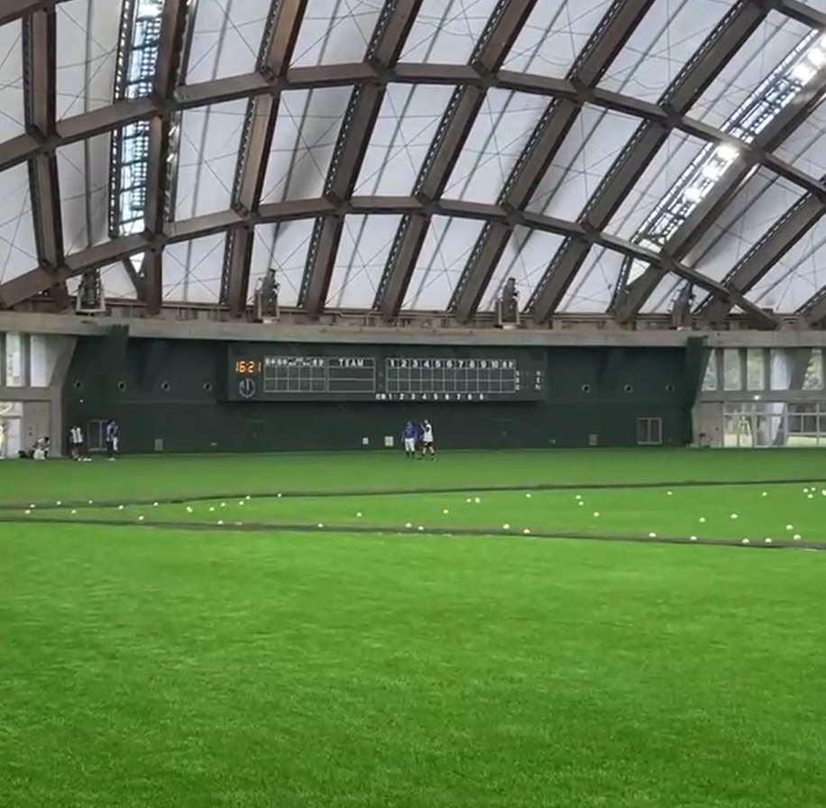 試合後のトレーニング