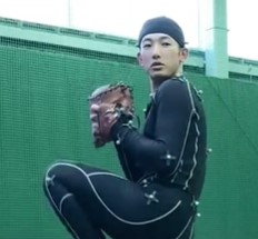 ニヤニヤとこちらを見ていたこの選手！