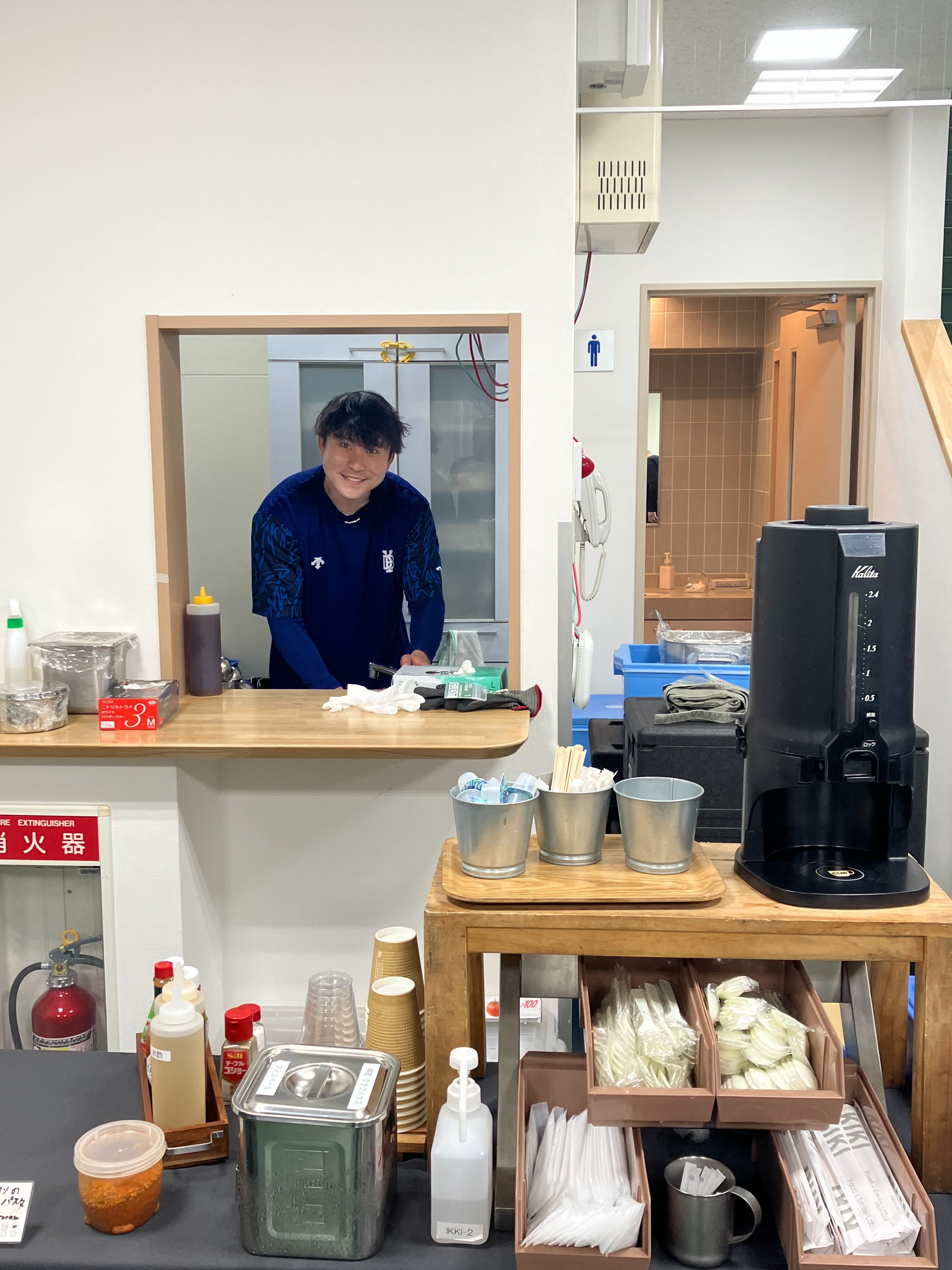 新入りケータリング業者さん