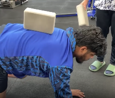 ディアスのトレーニング