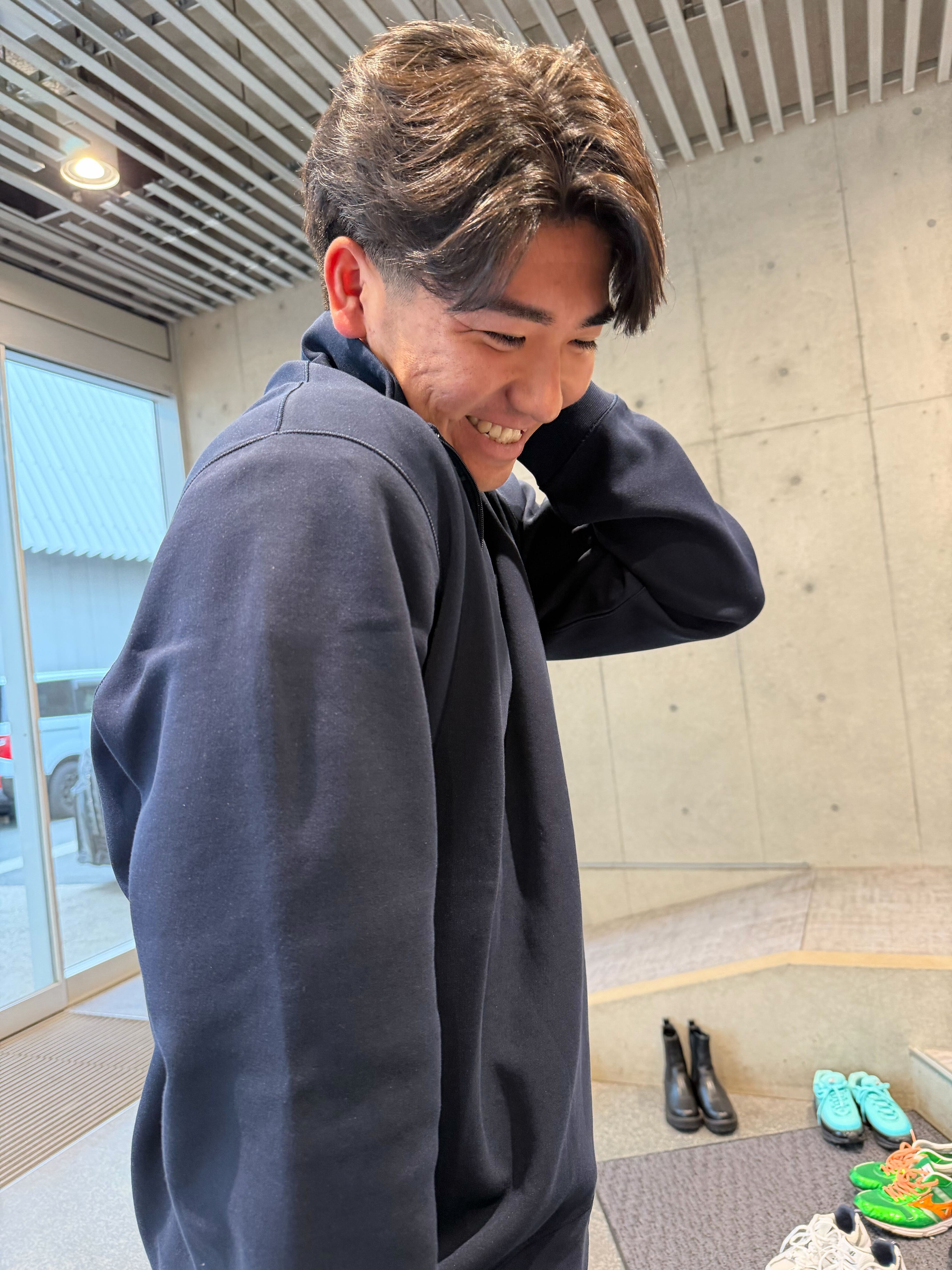 寮から出かける二人