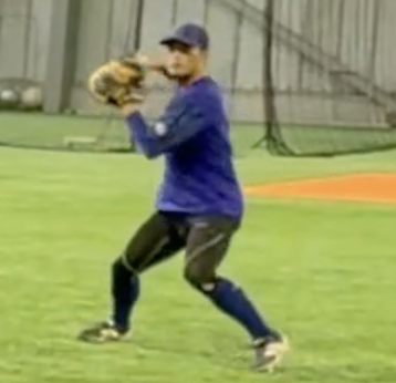 カメラのプレッシャーを感じる二人