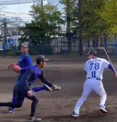 ランナー役は、、、