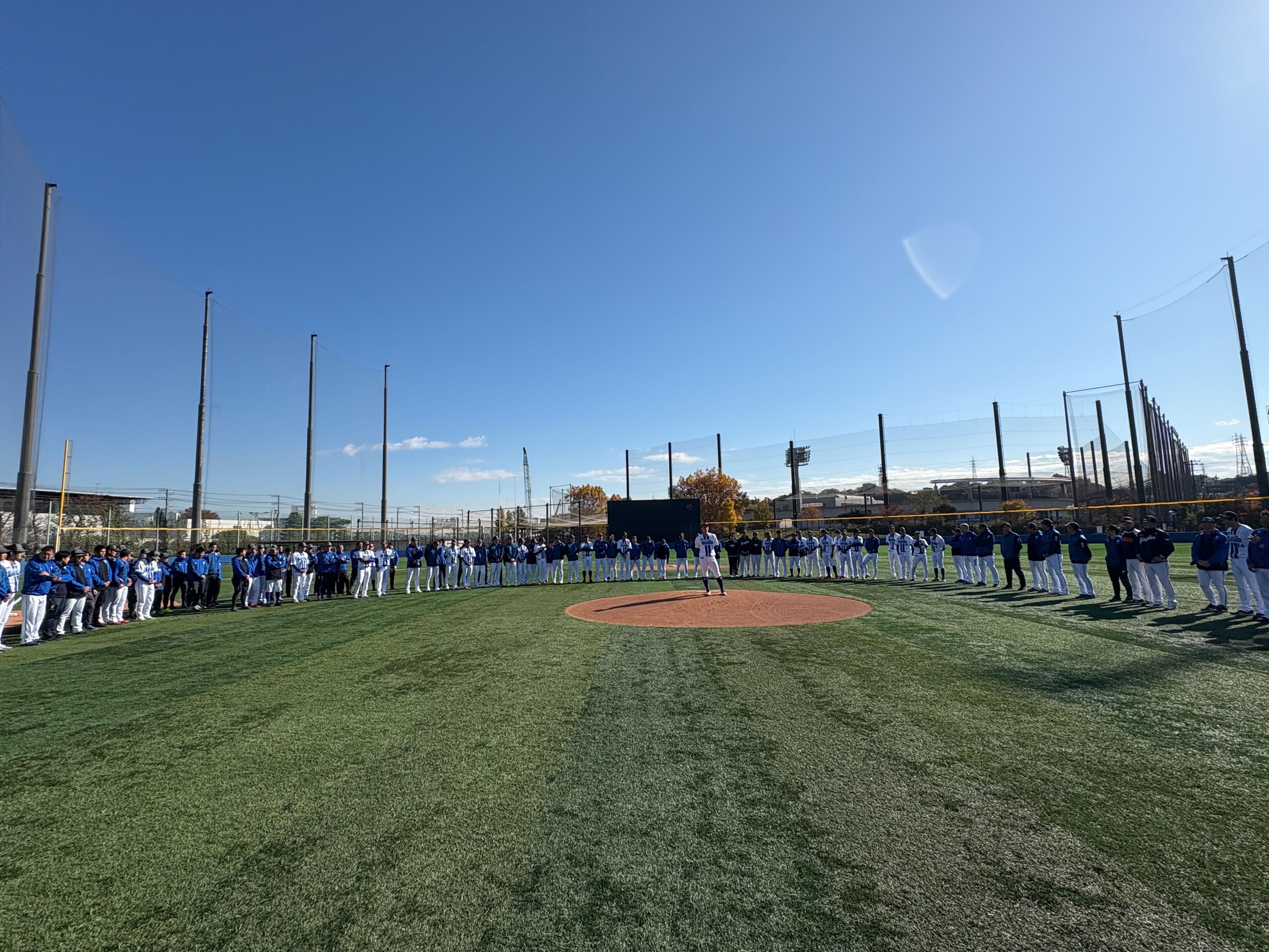 秋季トレーニングおわり。