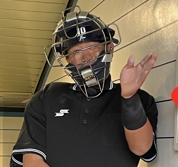 ベイブルーフェスで球審をやってくれたのは、、、？