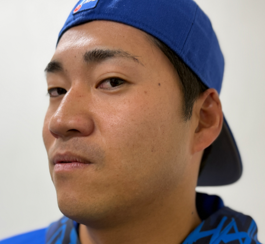 契約更改オフショット【岩田 将貴選手】