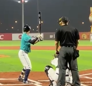 田内選手の2打席目！