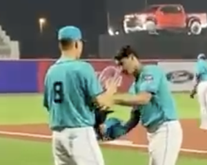 吉岡選手も頑張ってます！