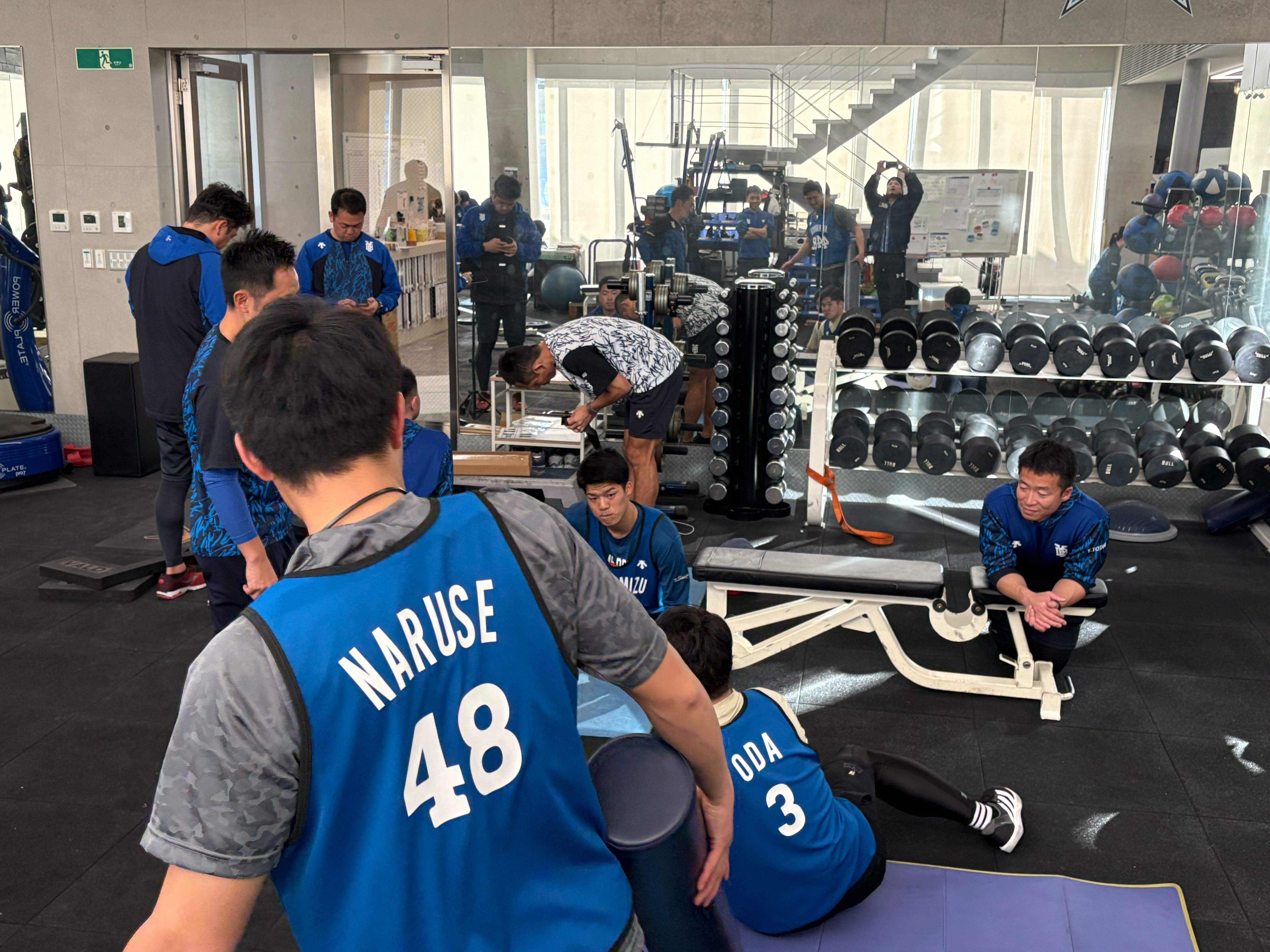 新人合同自主トレ開始！