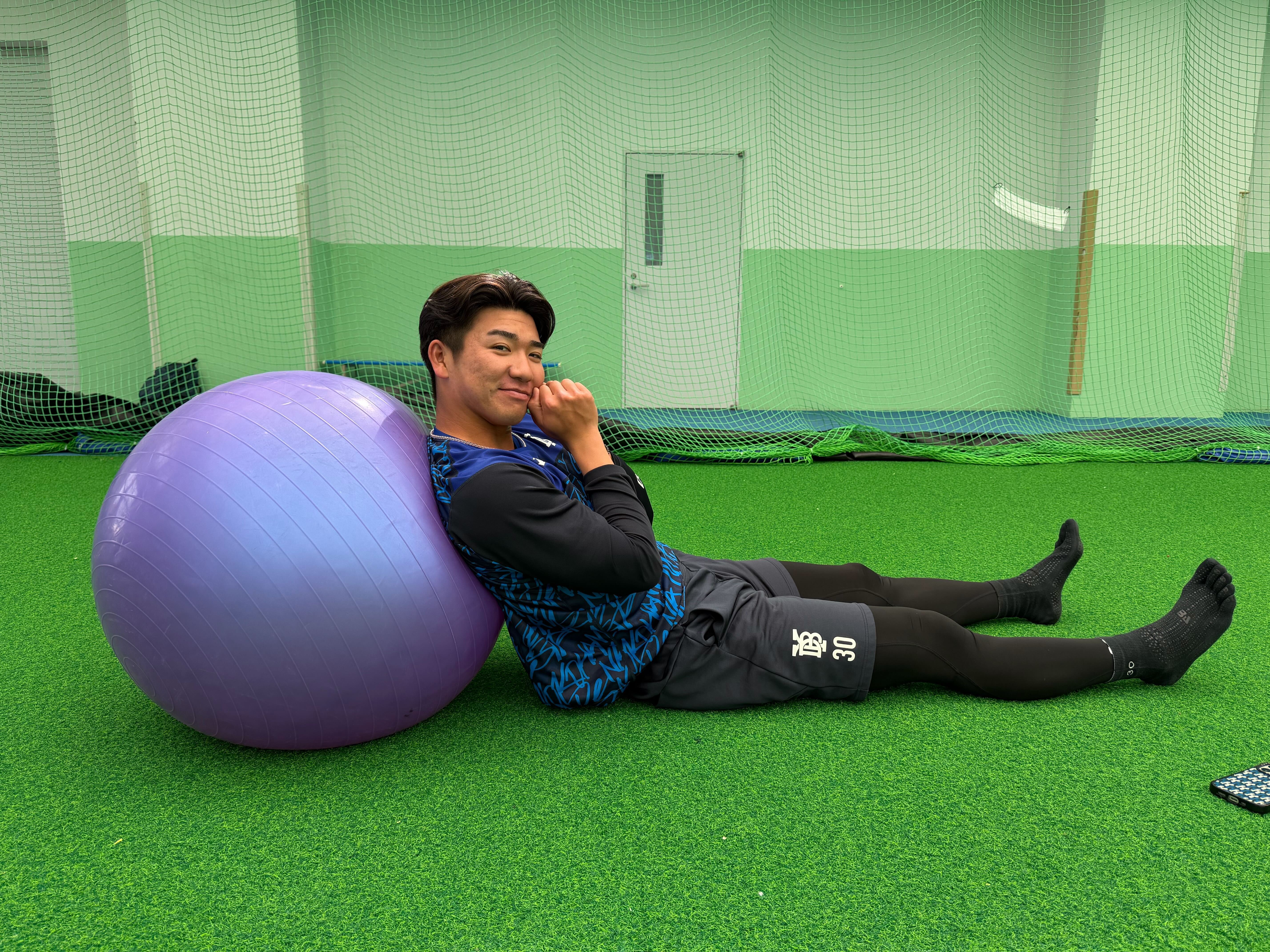 カタツムリチノギといつものストレッチ