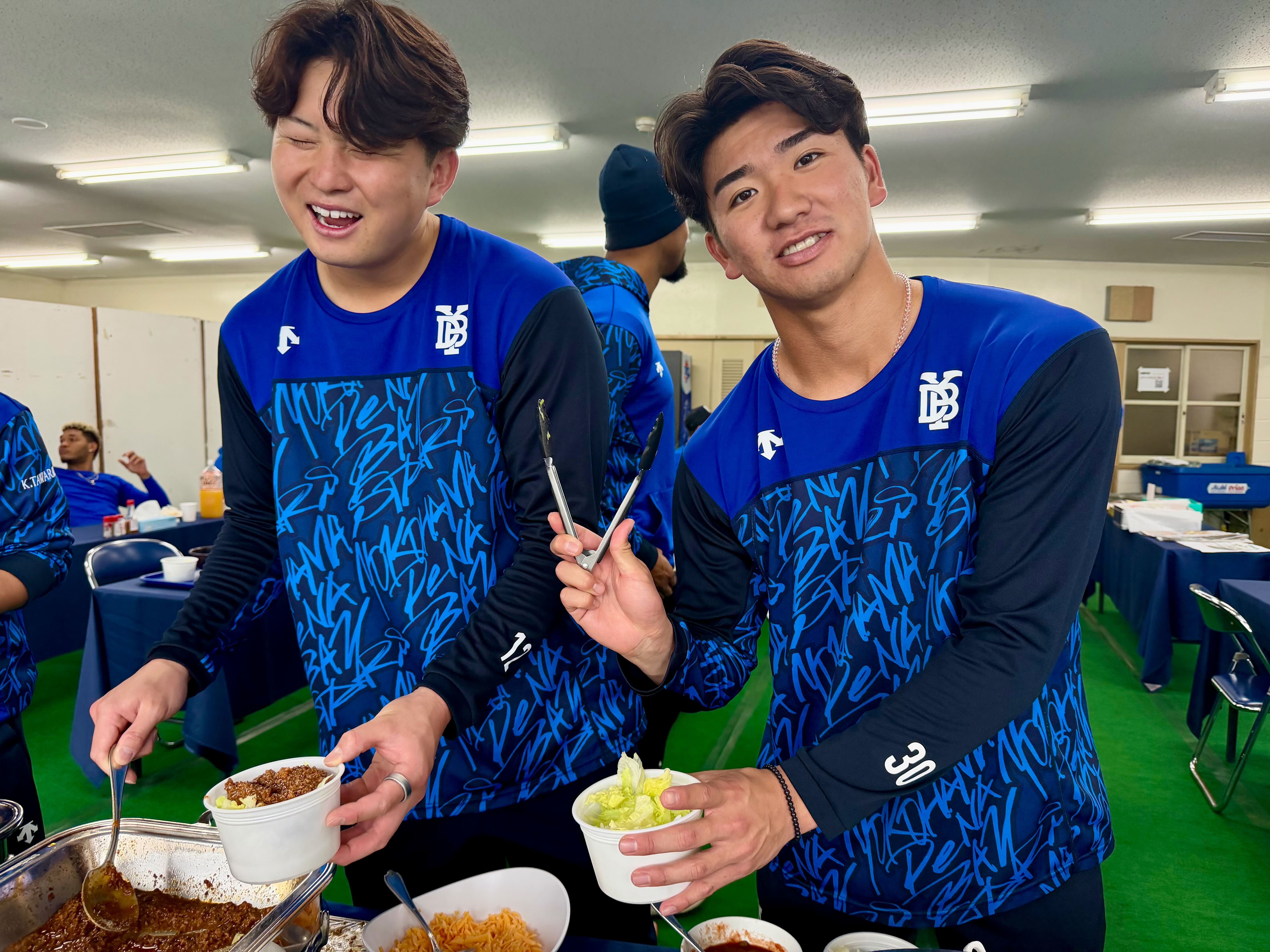 同期仲良くお昼ごはん！