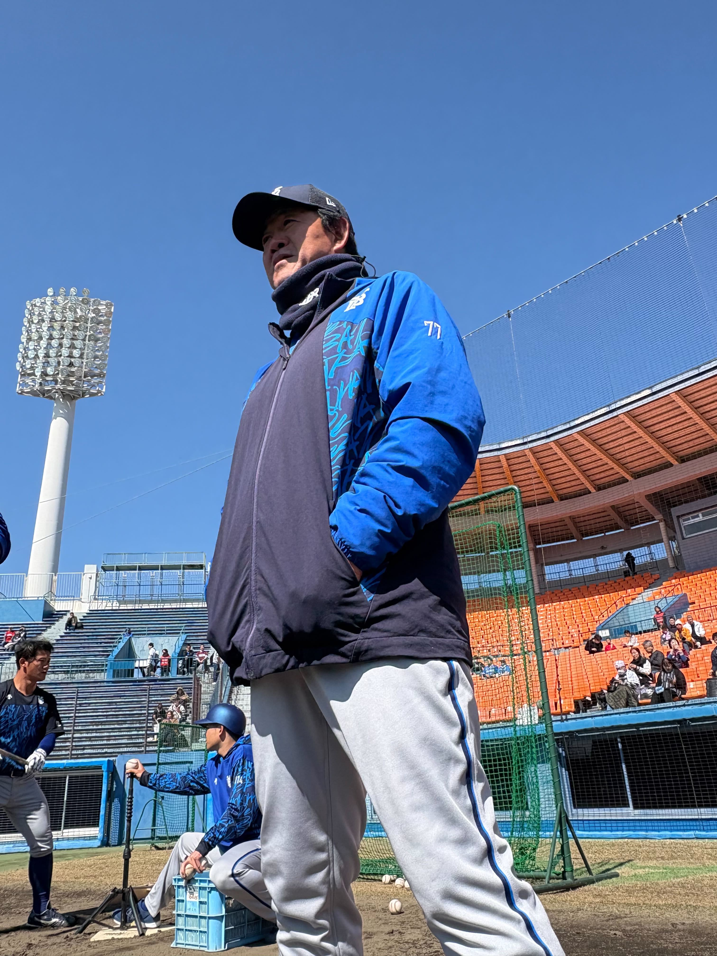 尚典コーチの鋭い目線👀