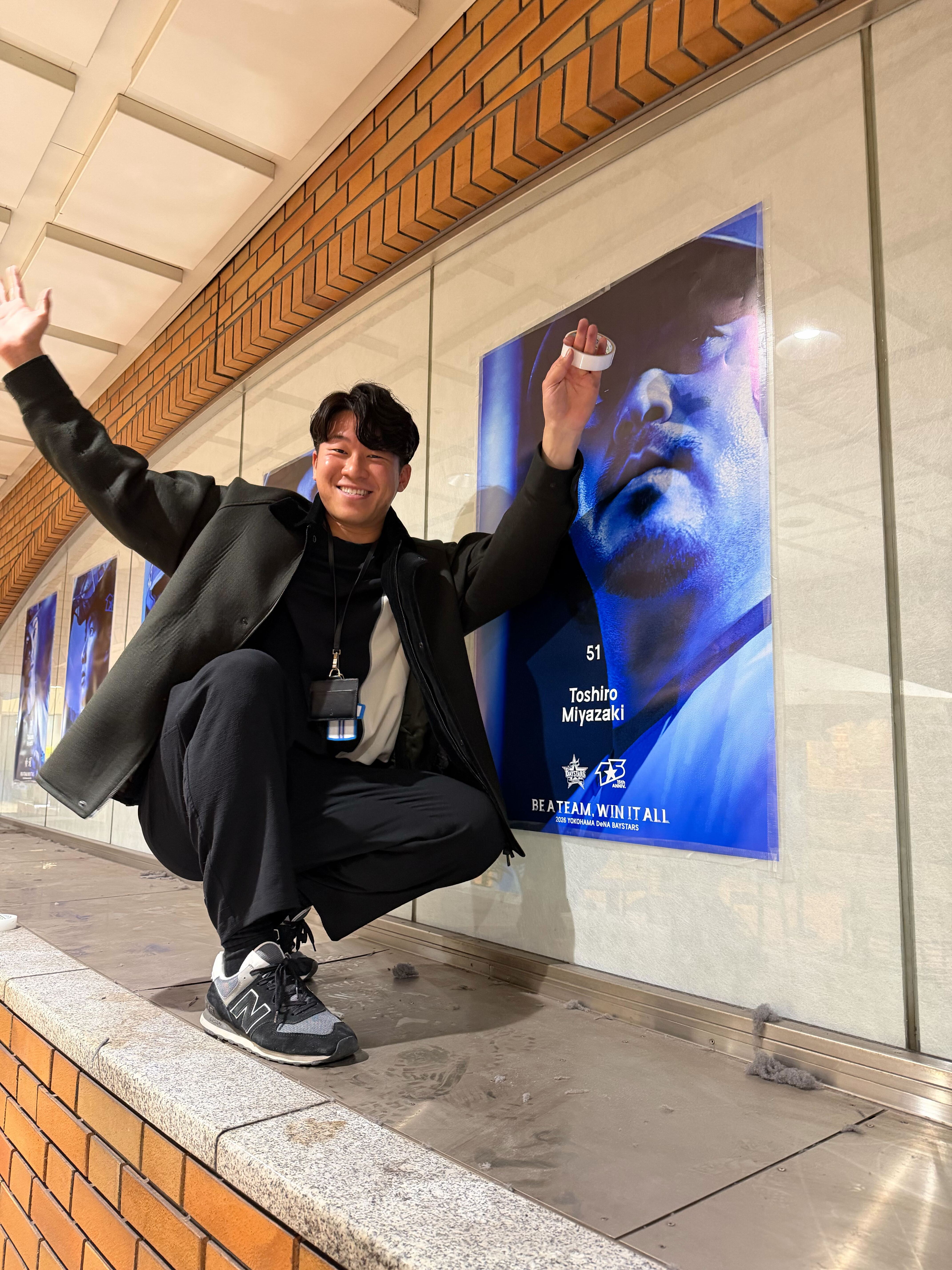 ポスター貼りしてきました‼️