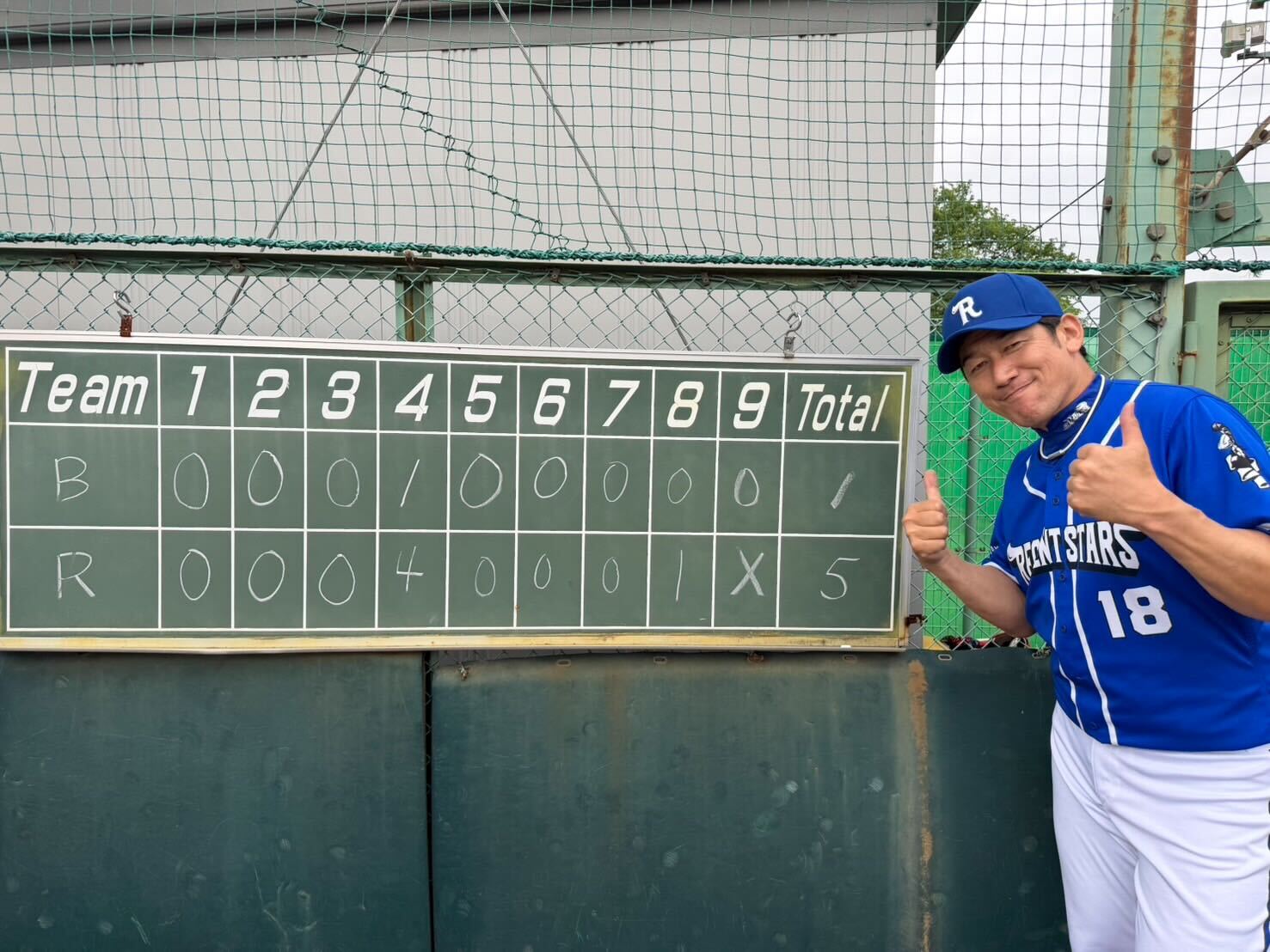 リーゼントスターズ初勝利