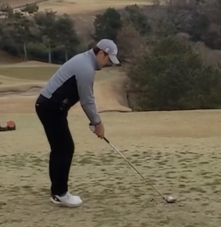 ボスのフルスイング🏌️‍♀️