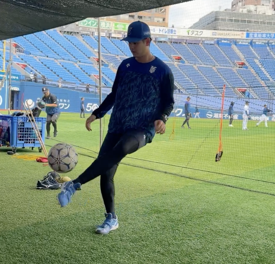 W杯に憧れる選手😂