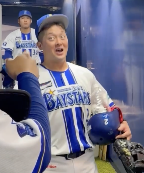 勝利後のハイタッチ🙌