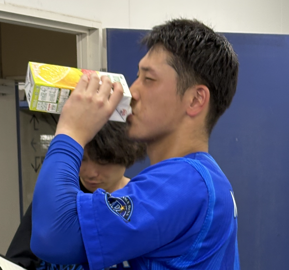 しっかり水分取りましょう！