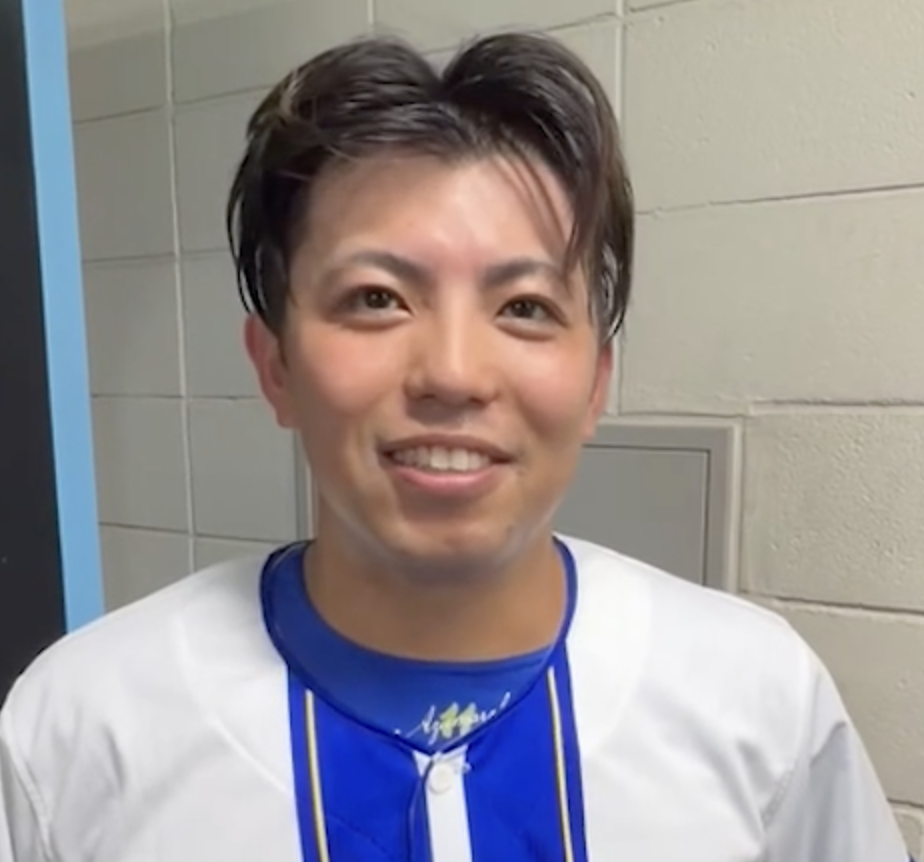 登板を終えた東選手に突撃‼️