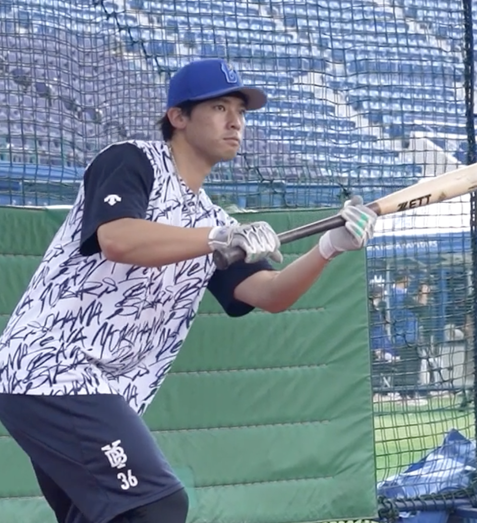 オガチのバント練習⚾️