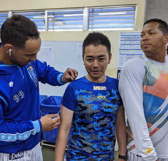 似た体型の人?？