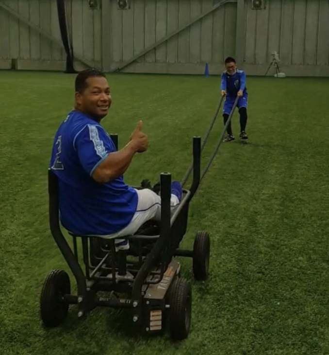 この日は残留練習