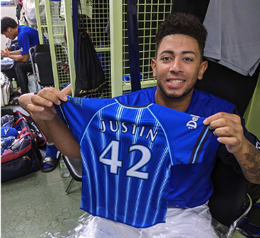 外国人選手たちへのサプライズ企画