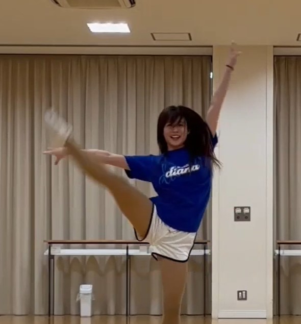 Sara【初練習でのフリーダンスについて】