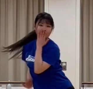 Yui【初練習でのフリーダンスについて】