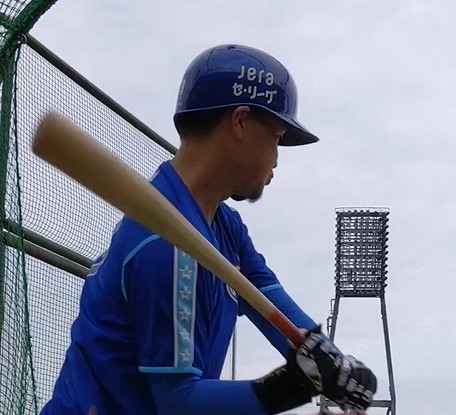 大和のバッティングをどーぞ。