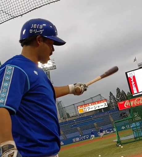 いつものアングルから